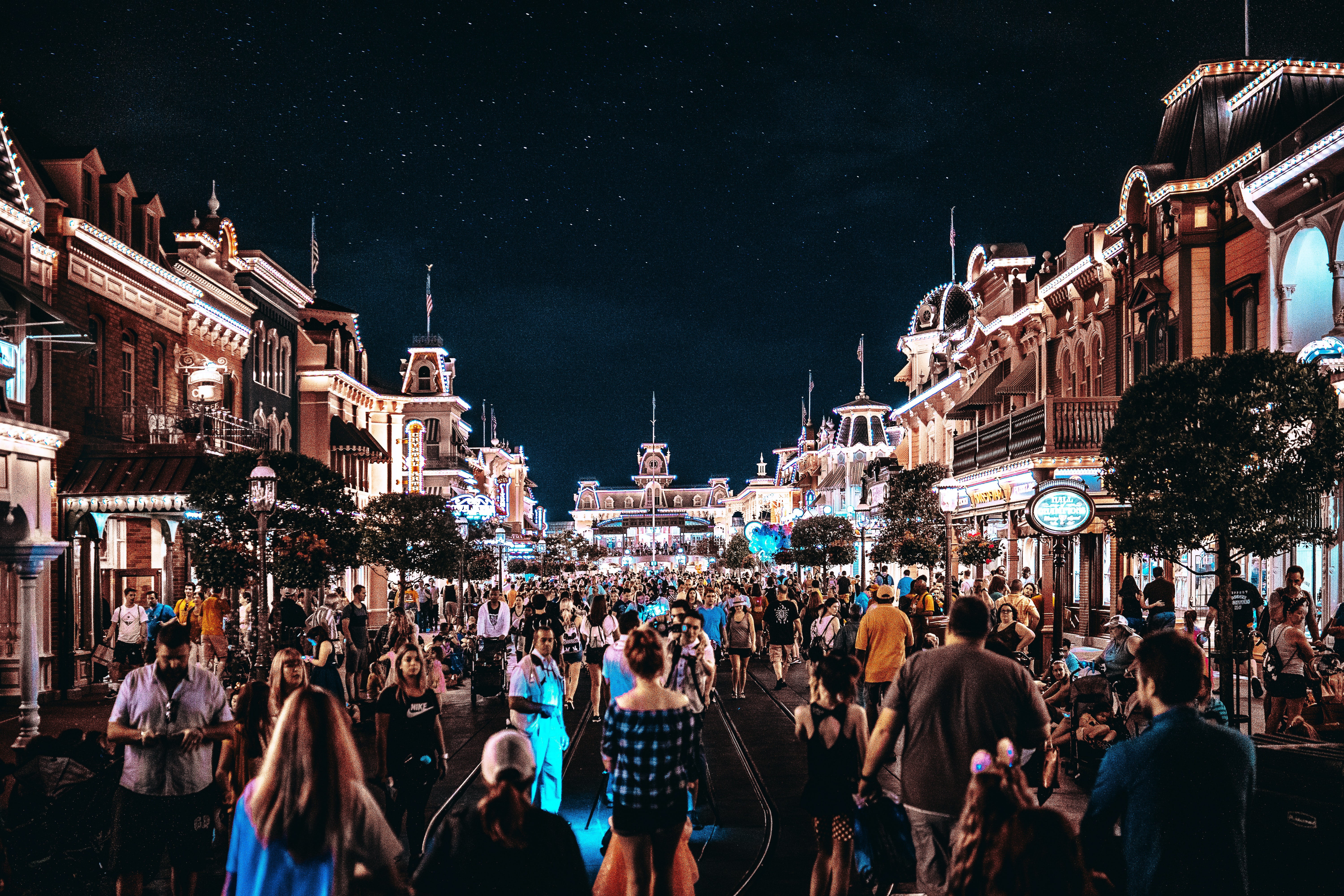 Main Street photo by Benjamin Suter Main Street USA in Disney's Magic
Kingdom